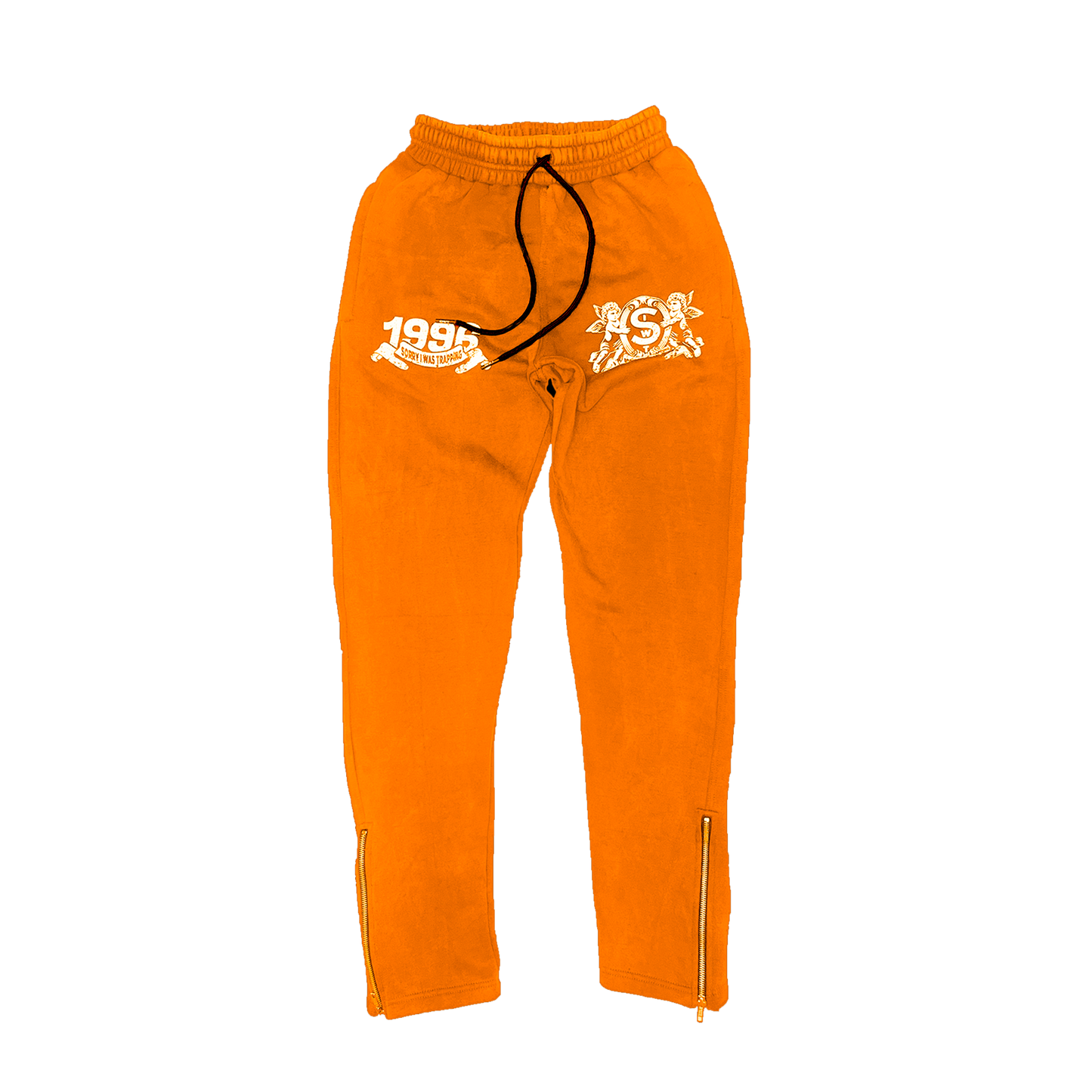 VINTAGE SIWT SUN-DRIED ORANGE ADJUSTABLE SWEATPANTS