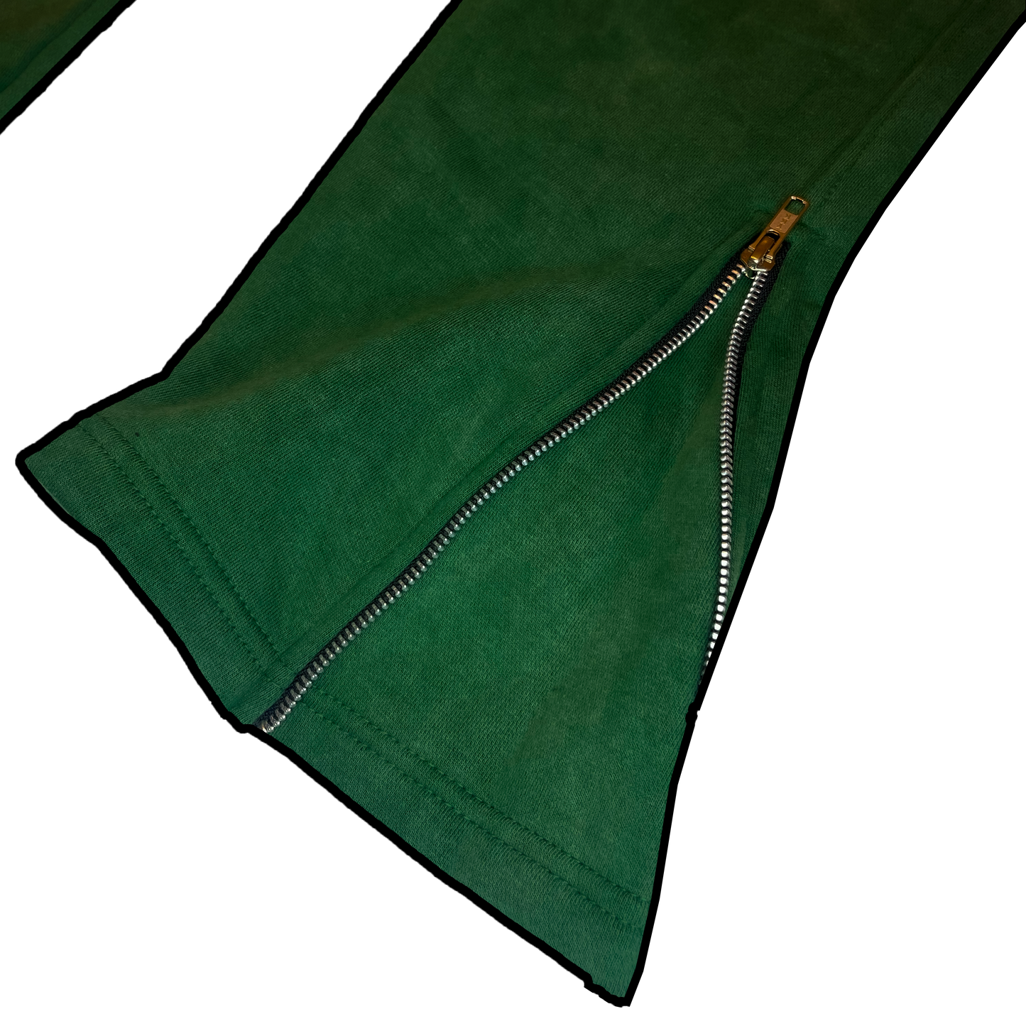VINTAGE SIWT SUN-DRIED FOREST GREEN ADJUSTABLE SWEATPANTS