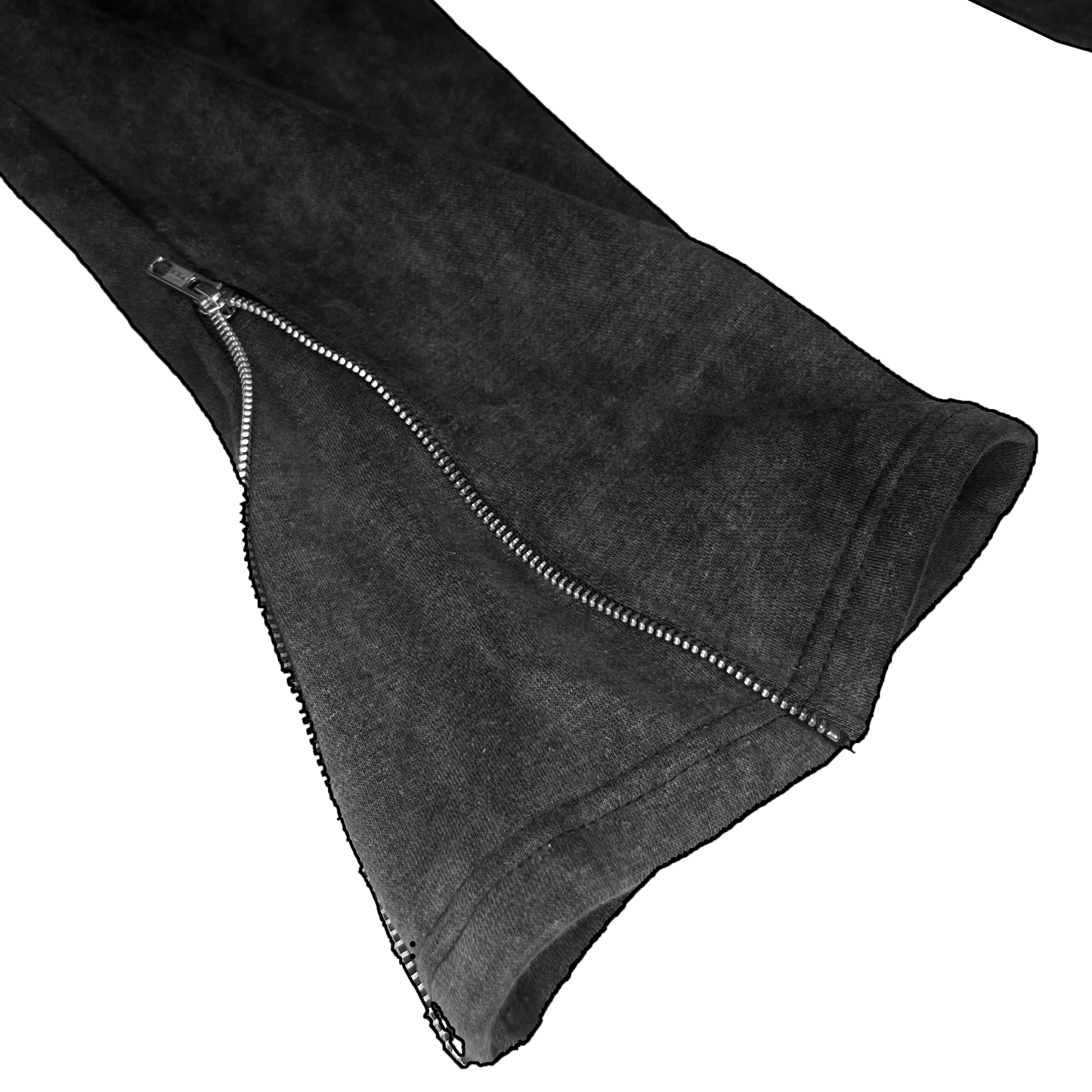 VINTAGE SIWT SUN-DRIED BLK ADJUSTABLE SWEATPANTS