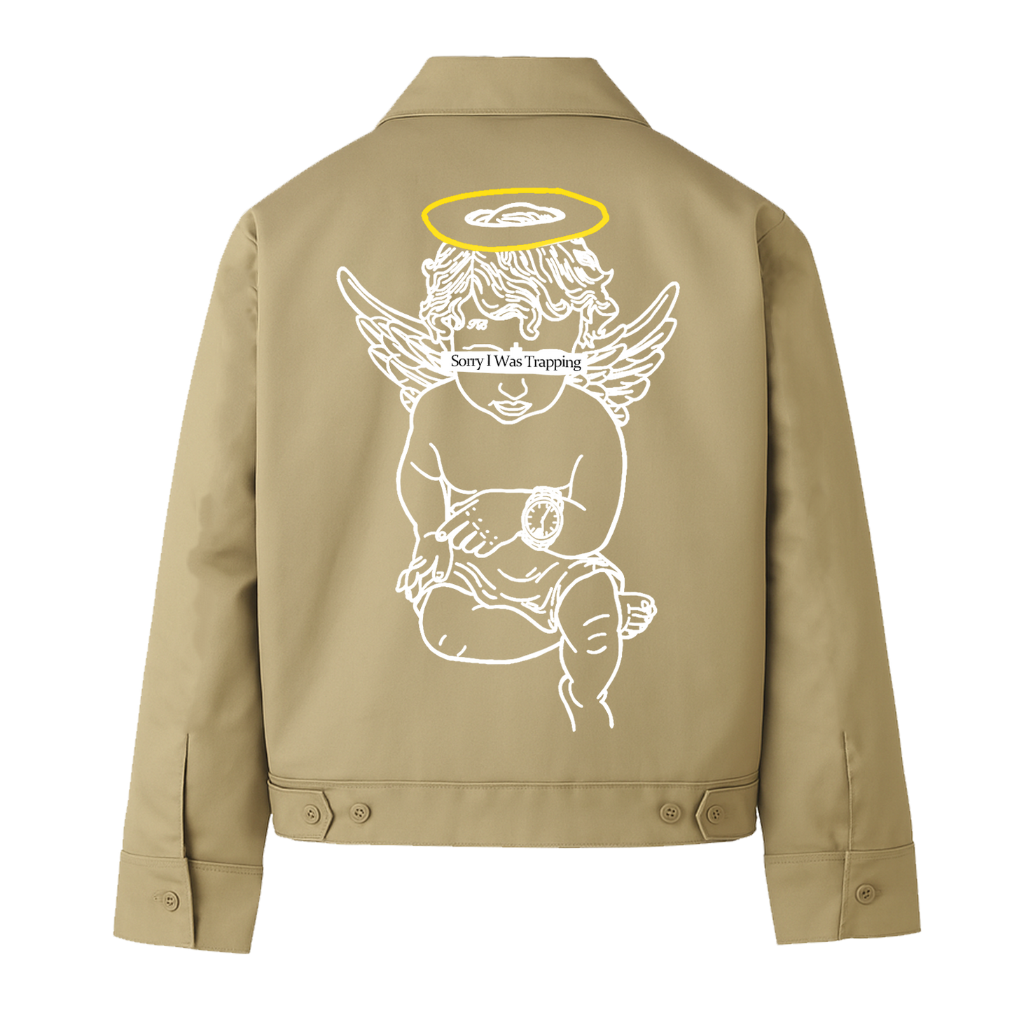 Sorry I was trapping dickie Jacket - Tan