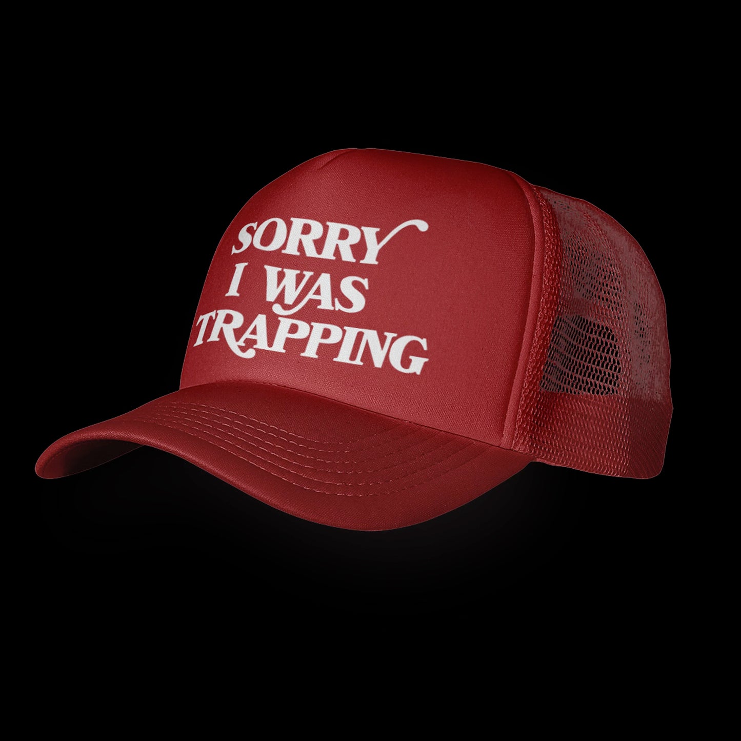 SIWT Foam Red Trucker