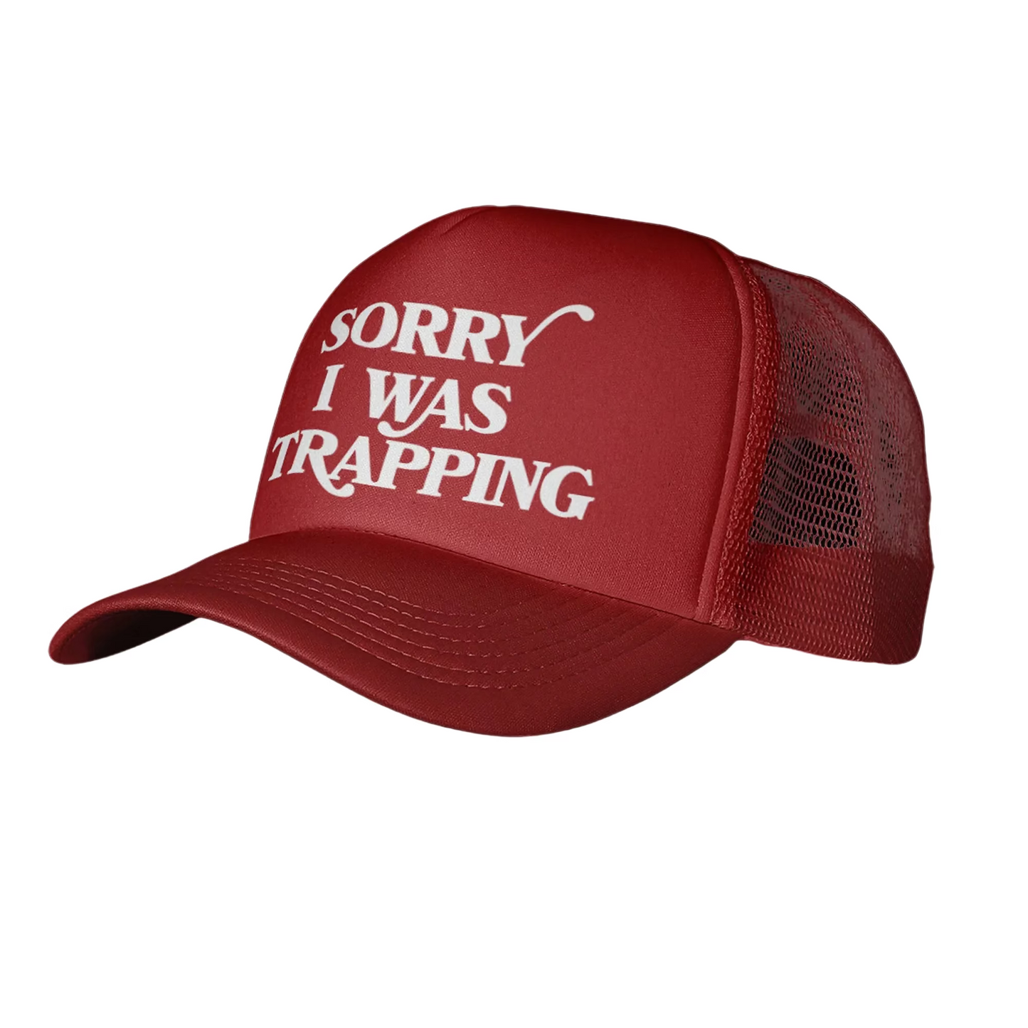 SIWT Foam Red Trucker