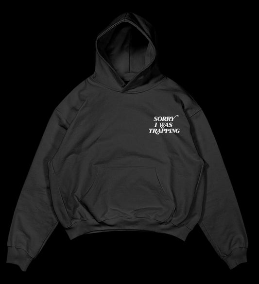 Charcoal grey vintage angel hoodie