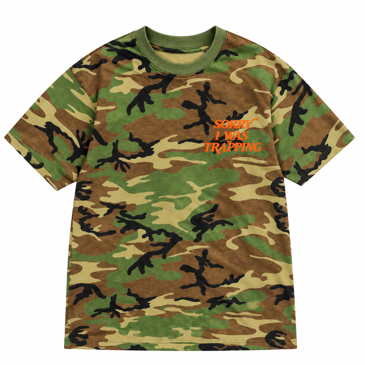 Siwt angel camo tee