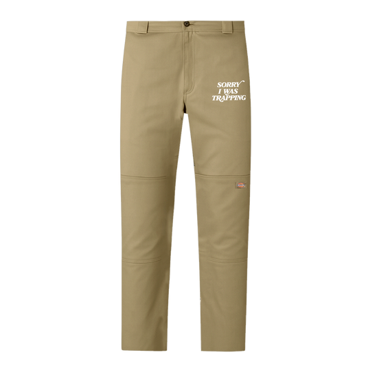 Sorry I was trapping dickie pants - khaki