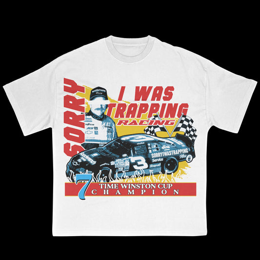 NASCAR Tee White